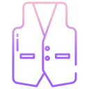 external Vest-fashion-and-clothes-icongeek26-outline-gradient-icongeek26-3 icon