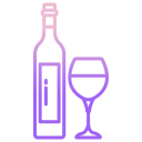 external Vodka-drinks-bottle-icongeek26-outline-gradient-icongeek26-2 icon