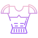 external Warrior's-Faulds-Armor-medieval-icongeek26-outline-gradient-icongeek26 icon