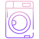 external Washing-Machine-plumber-icongeek26-outline-gradient-icongeek26 icon
