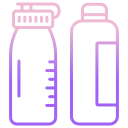 external Water-Bottles-school-icongeek26-outline-gradient-icongeek26 icon