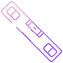 external Water-Level-carpentry-tools-icongeek26-outline-gradient-icongeek26 icon