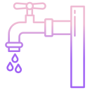 external Water-Tap-gardening-icongeek26-outline-gradient-icongeek26 icon