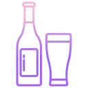 external Wheat-Beer-drinks-bottle-icongeek26-outline-gradient-icongeek26-2 icon