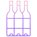 external Wine-Bottles-bar-and-cafe-icongeek26-outline-gradient-icongeek26 icon