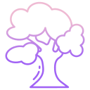 external Yew-tree-icongeek26-outline-gradient-icongeek26 icon