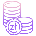 external Zloty-currency-icongeek26-outline-gradient-icongeek26-3 icon