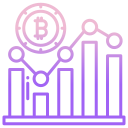 external analytic-bitcoin-icongeek26-outline-gradient-icongeek26 icon