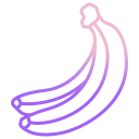 external banana-colombia-icongeek26-outline-gradient-icongeek26 icon