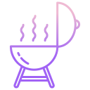 external barbeque-kitchen-icongeek26-outline-gradient-icongeek26 icon