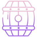external barrel-germany-icongeek26-outline-gradient-icongeek26 icon