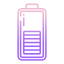 external battery-essentials-icongeek26-outline-gradient-icongeek26 icon