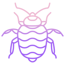external bed-bug-bugs-and-insects-icongeek26-outline-gradient-icongeek26 icon
