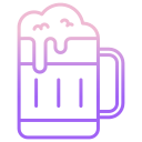 external beer-carnival-icongeek26-outline-gradient-icongeek26 icon