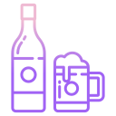 external beer-party-icongeek26-outline-gradient-icongeek26 icon