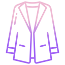 external blazer-women-fashion-icongeek26-outline-gradient-icongeek26 icon