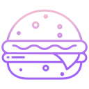 external burger-food-and-delivery-icongeek26-outline-gradient-icongeek26 icon