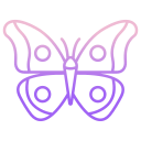 external butterfly-bugs-and-insects-icongeek26-outline-gradient-icongeek26 icon