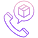 external call-logistics-delivery-icongeek26-outline-gradient-icongeek26 icon