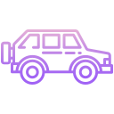external car-transportation-icongeek26-outline-gradient-icongeek26-4 icon