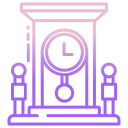 external cuckoo-clock-museum-icongeek26-outline-gradient-icongeek26 icon