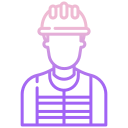 external electrician-electrician-icongeek26-outline-gradient-icongeek26 icon