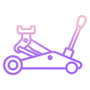 external hydraulic-jack-equipments-icongeek26-outline-gradient-icongeek26 icon