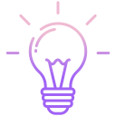 external light-bulb-power-and-energy-icongeek26-outline-gradient-icongeek26 icon