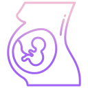 external pregnancy-pregnancy-amp-maternity-icongeek26-outline-gradient-icongeek26 icon