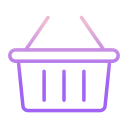 external shopping-basket-baby-icongeek26-outline-gradient-icongeek26 icon