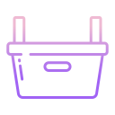 external shopping-basket-essentials-icongeek26-outline-gradient-icongeek26 icon
