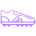 external soccer-boots-football-icongeek26-outline-gradient-icongeek26 icon