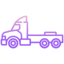 external truck-vehicles-icongeek26-outline-gradient-icongeek26 icon