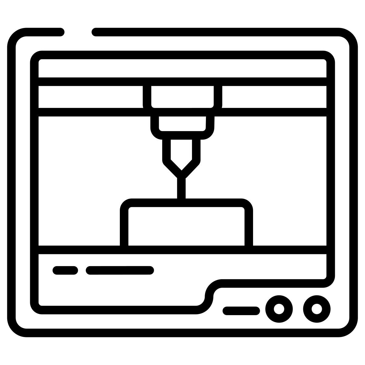 3d printer icon