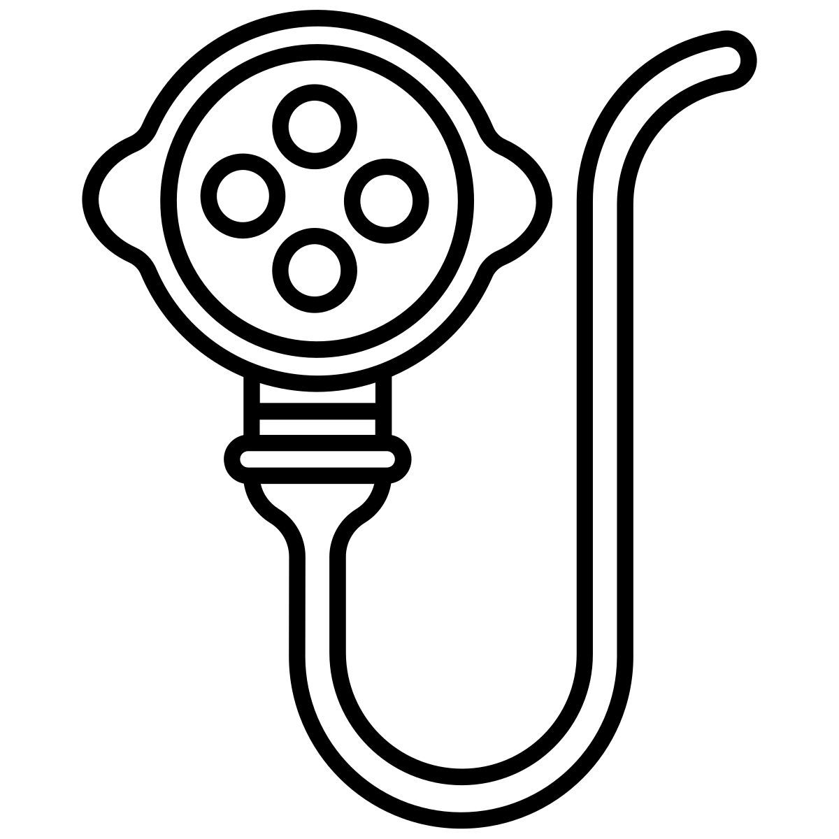 4 pin plug icon