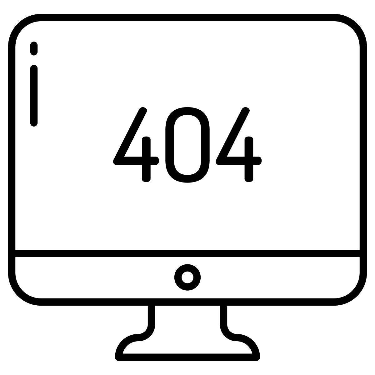 Error 404 icon