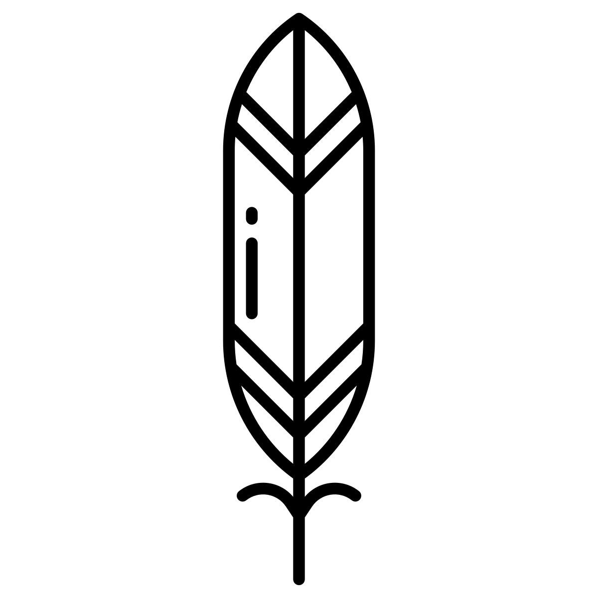 african emerald cuckoo feather icon