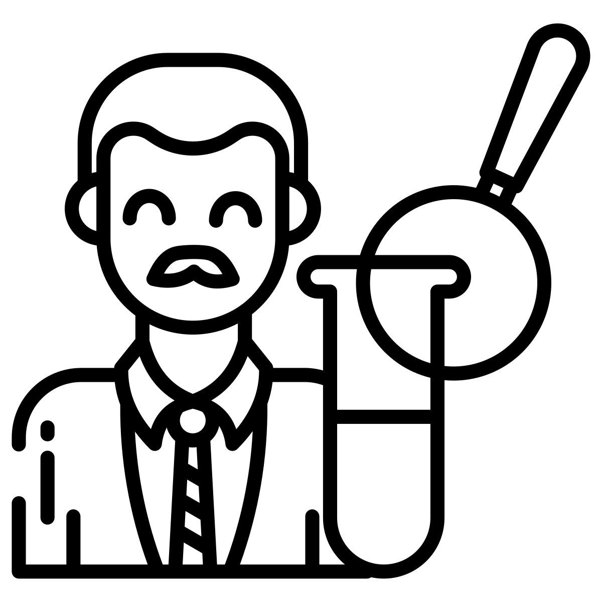 analytical chemist icon
