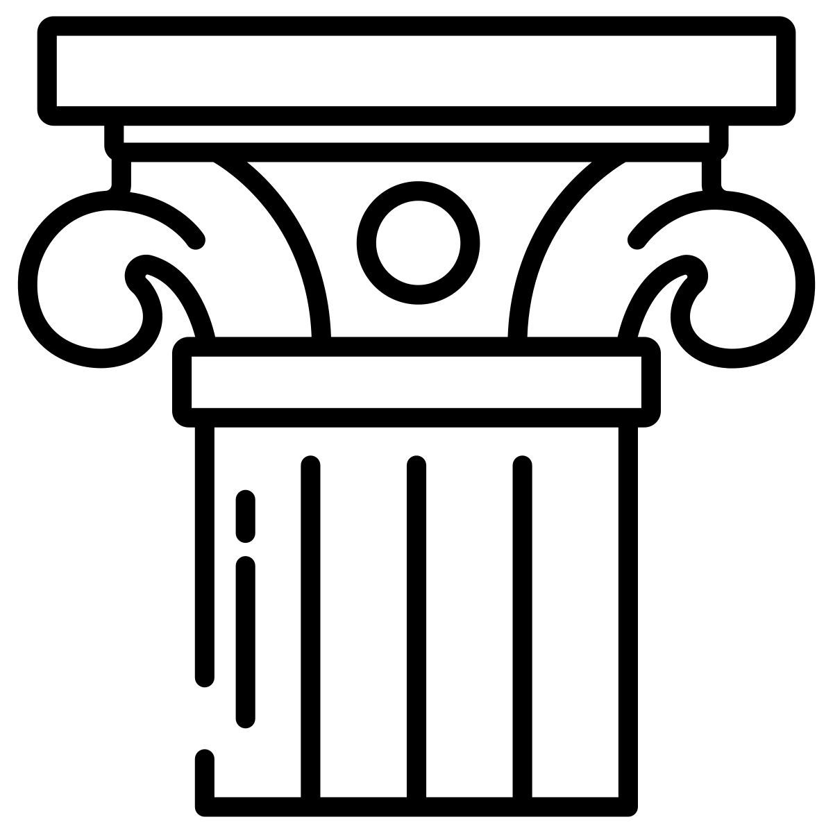 ancient pillar icon