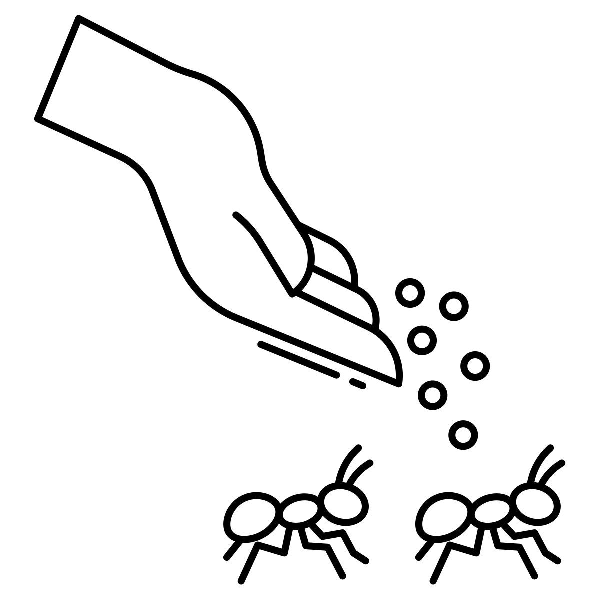 ant killer powder icon