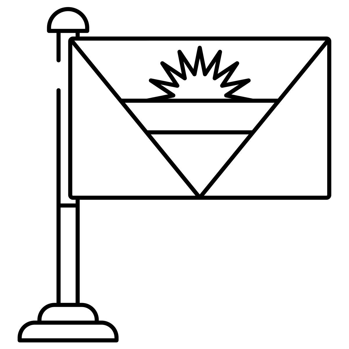 antigua flag icon