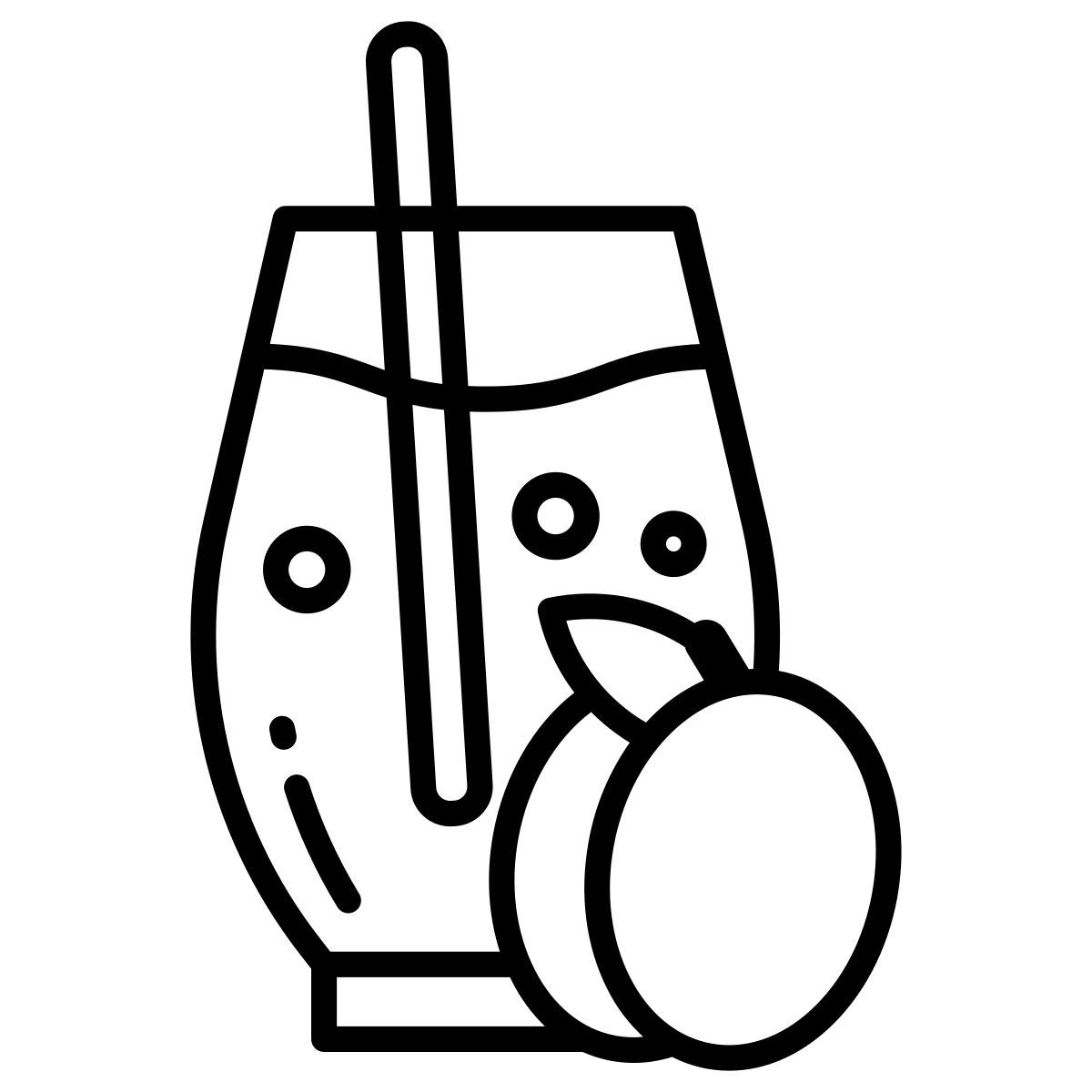 apricot juice icon