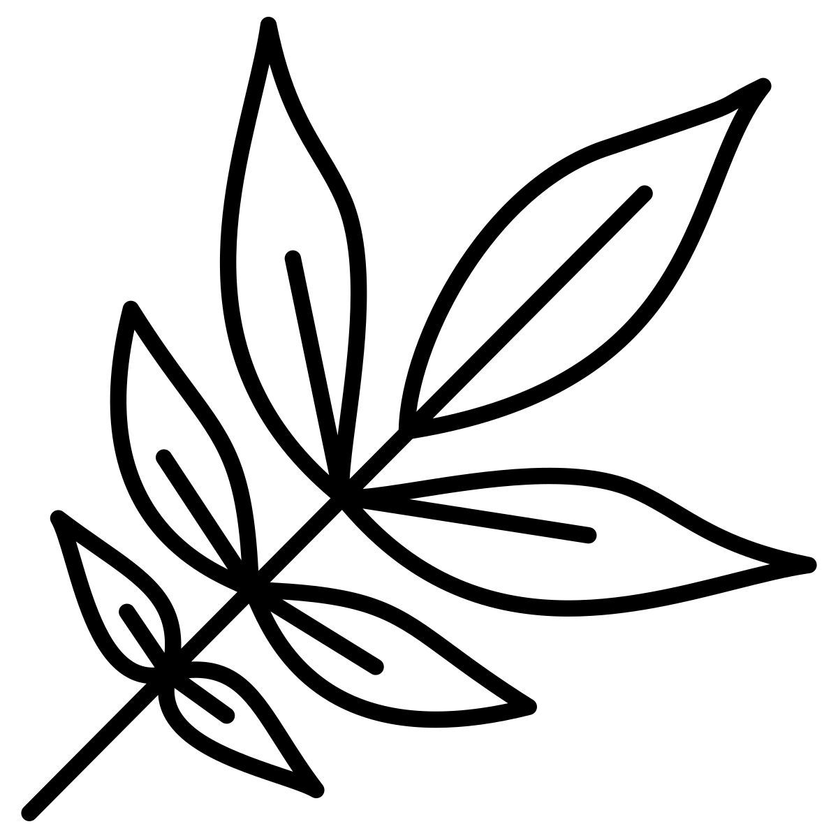 ash leaf icon