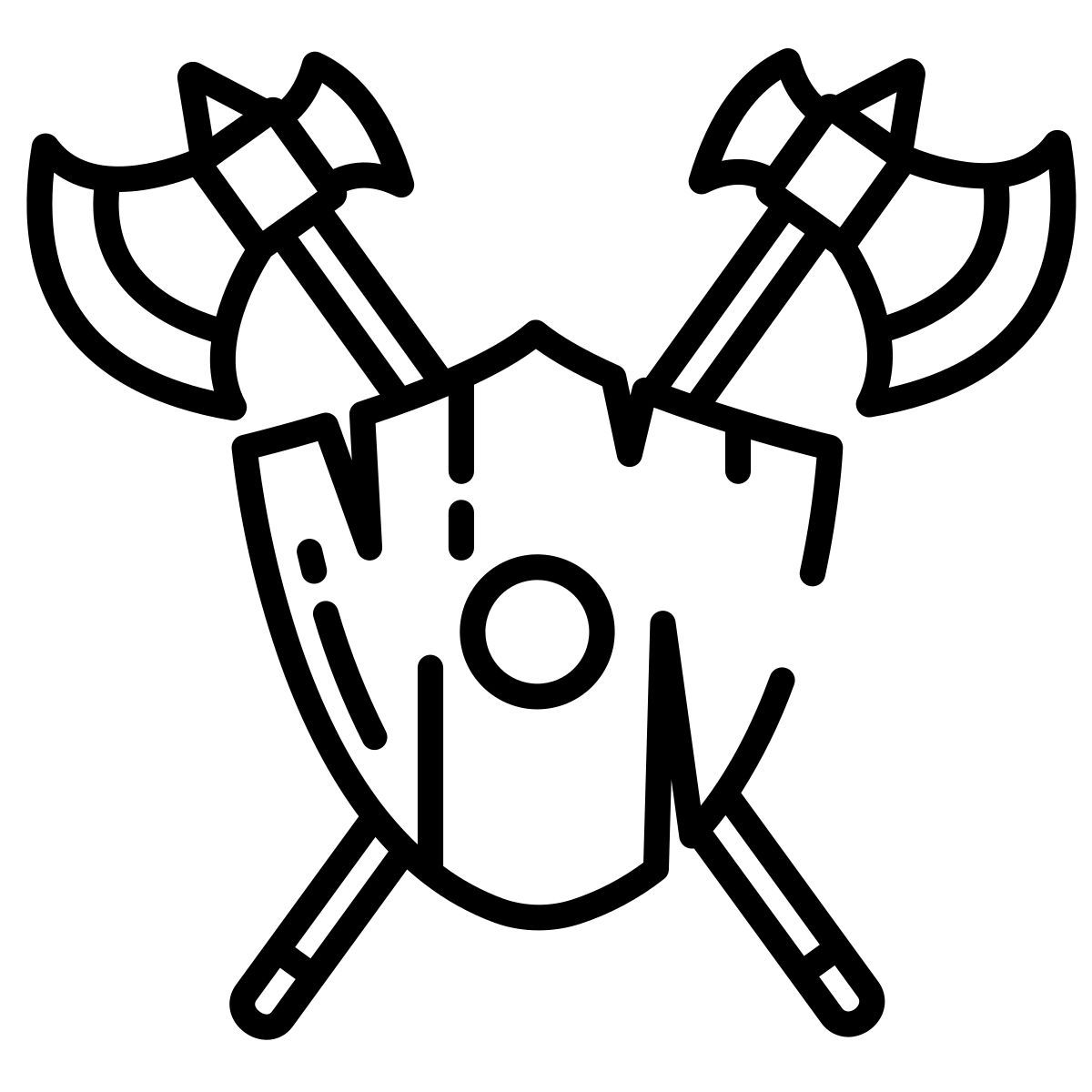 axt und schild icon