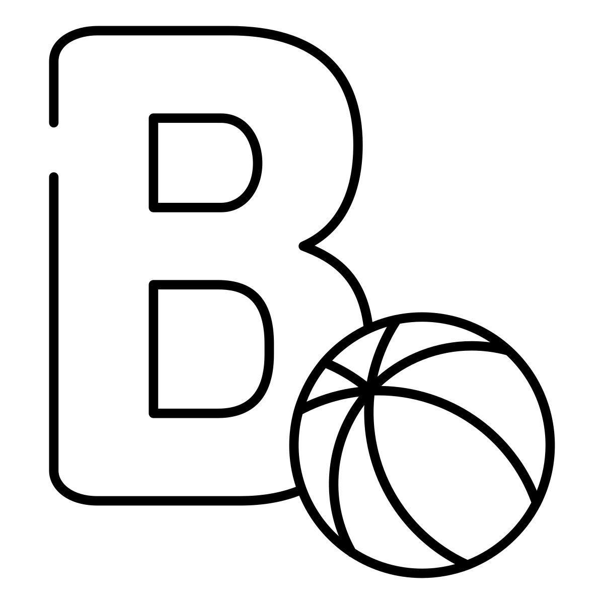 b icon