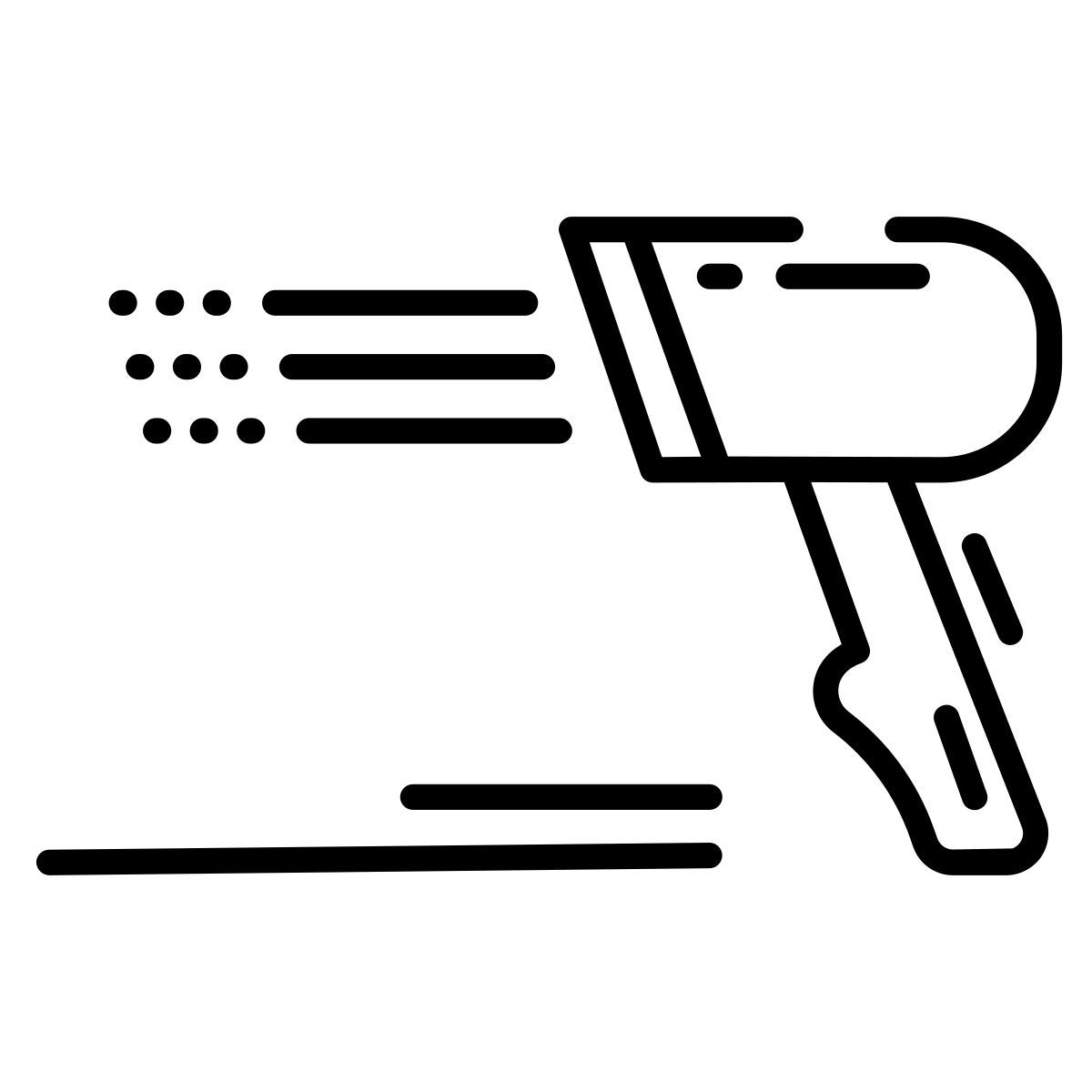 bar code scanner machine icon