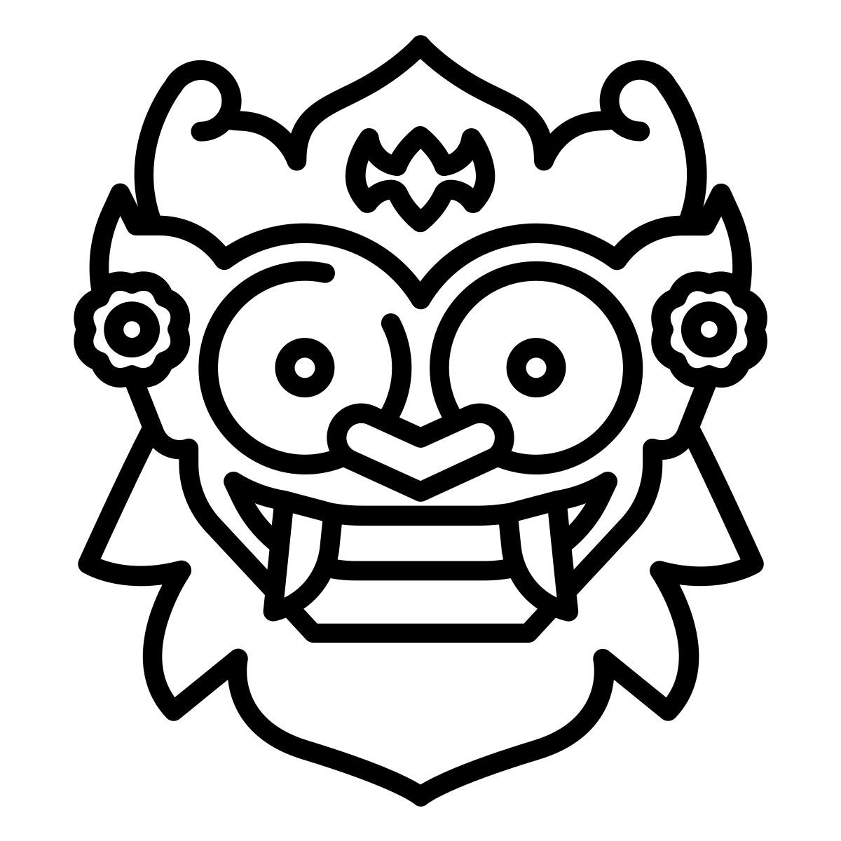 barong mask icon