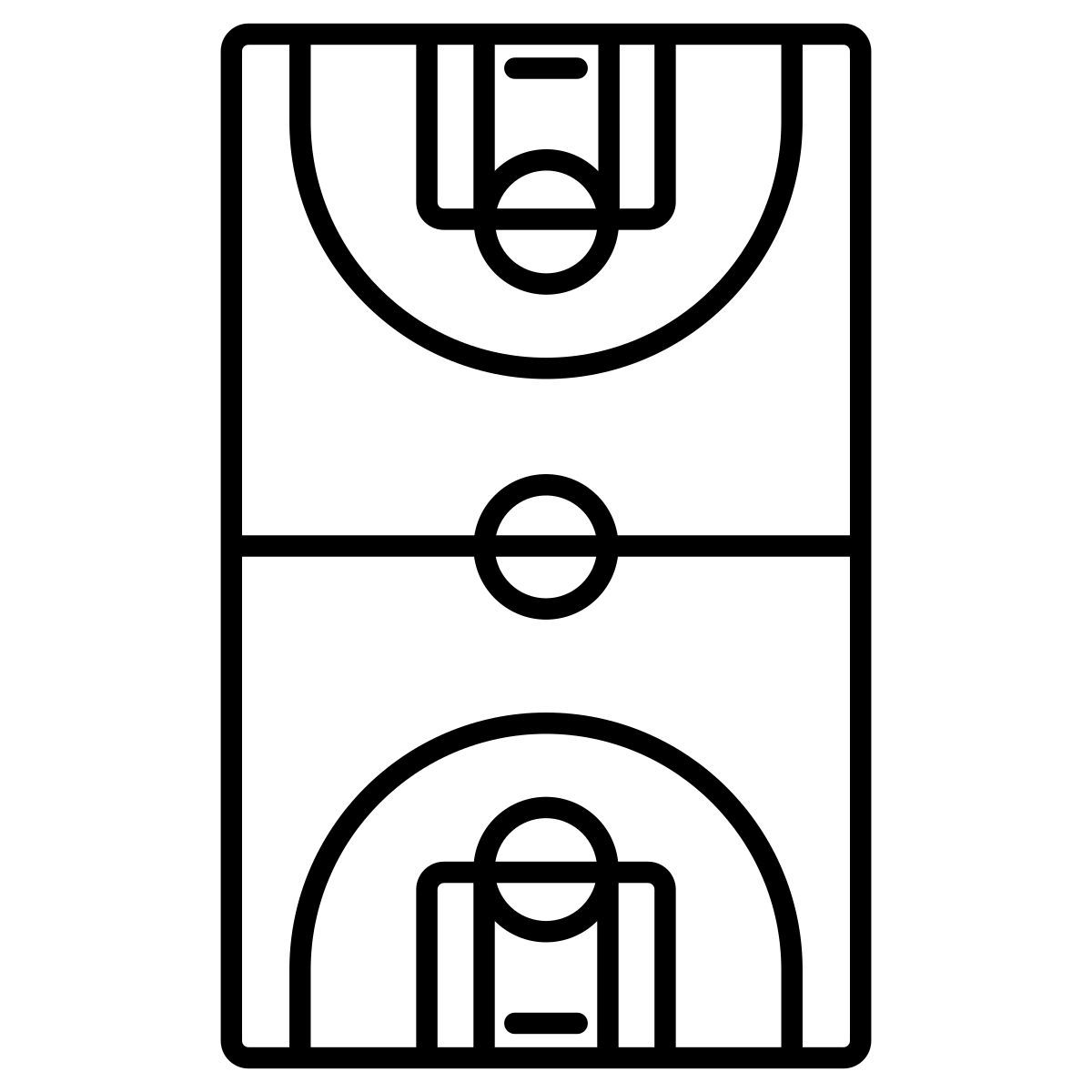 basketball stadium icon