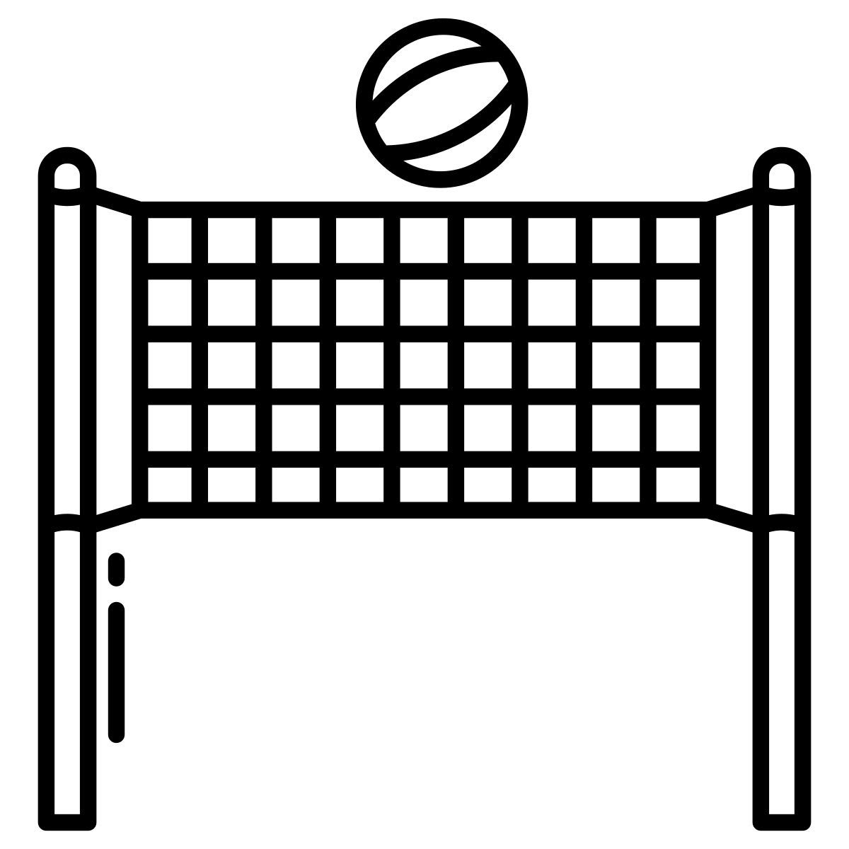 beach volleyball icon