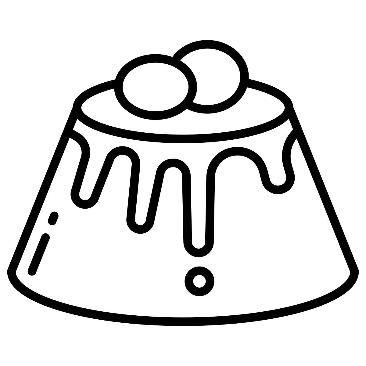 berry pastry icon